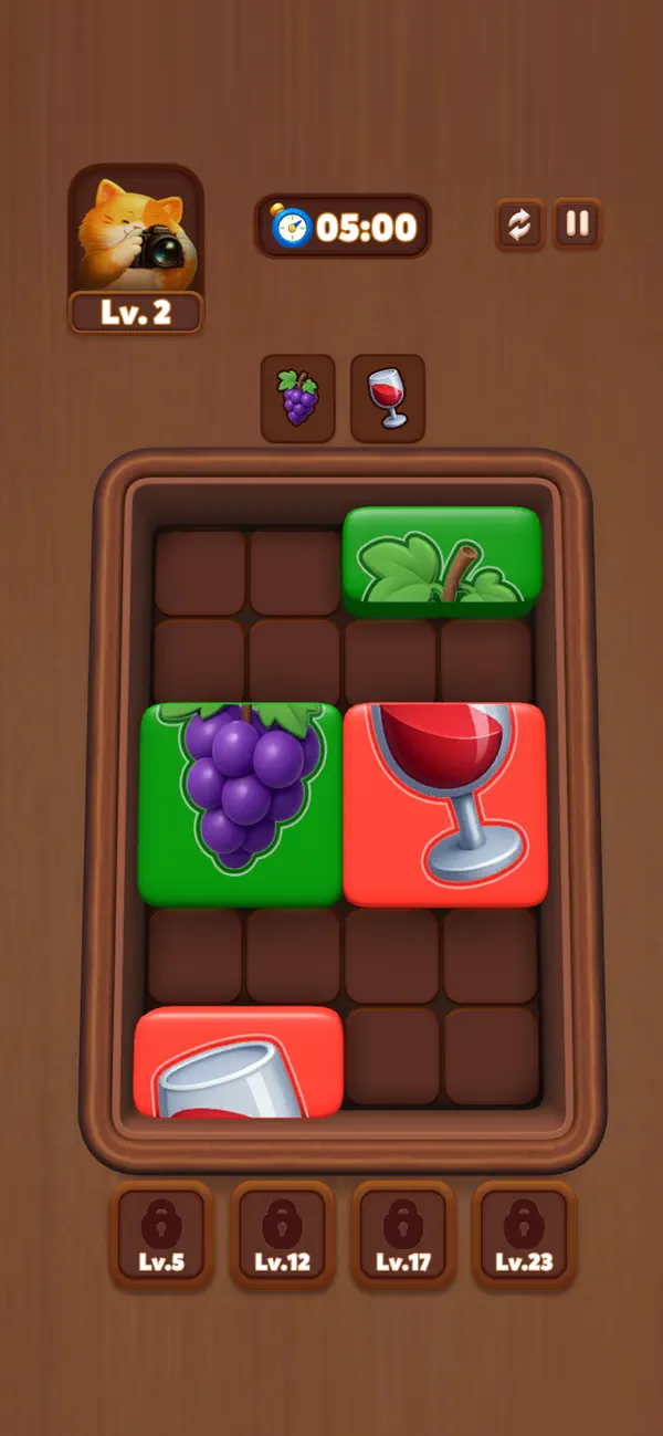Screenshot #2 pour Block Reveal: Slide & Match