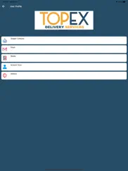 topex delivery shipper ipad images 3