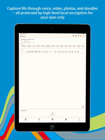 Wonder Diary - Diary Books iPad screenshot