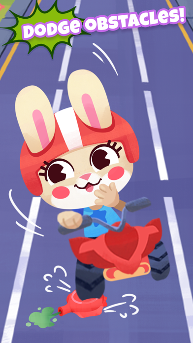 Bini Bunny Run: Running Gamesのおすすめ画像4