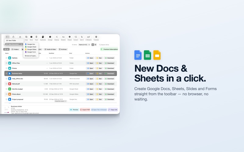 Screenshot #3 pour Easy Access for Google Drive