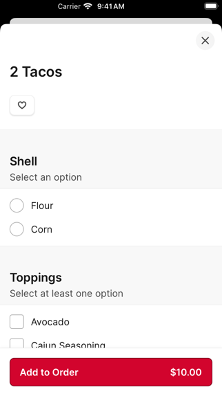Elliot's Wood Fired Kitchen iPhone screenshot 3 - Food & Drink app