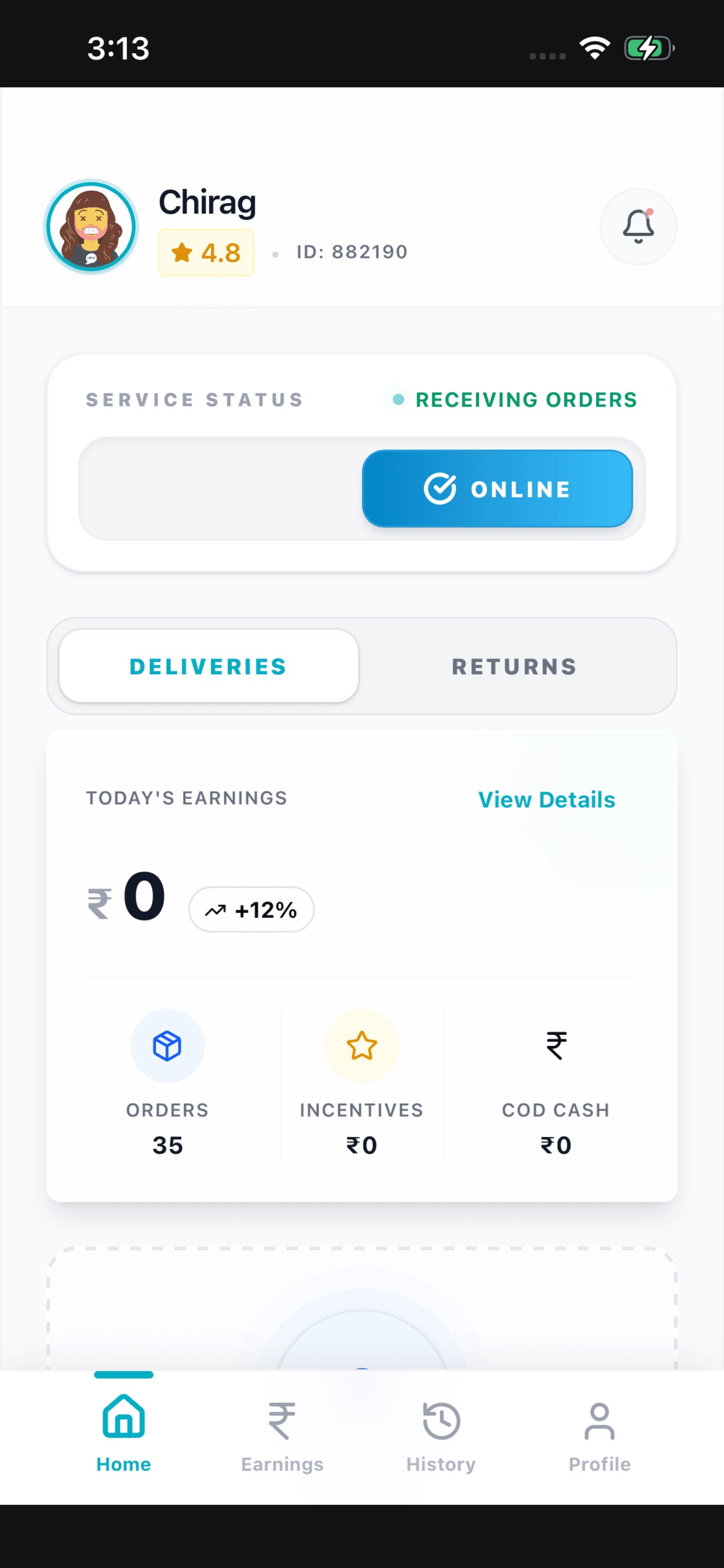 Screenshot 1 of noyokart delivery