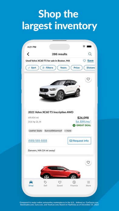 CarGurus: Used & New Cars Screenshot
