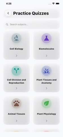 Grade 11 Life Sciences iPhone screenshot