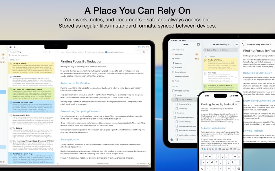 #5. Notebooks: Write and Organize (macOS) 게시자: Alfons Schmid