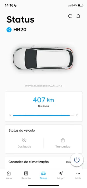 Hyundai Bluelink iPhone screenshot 3