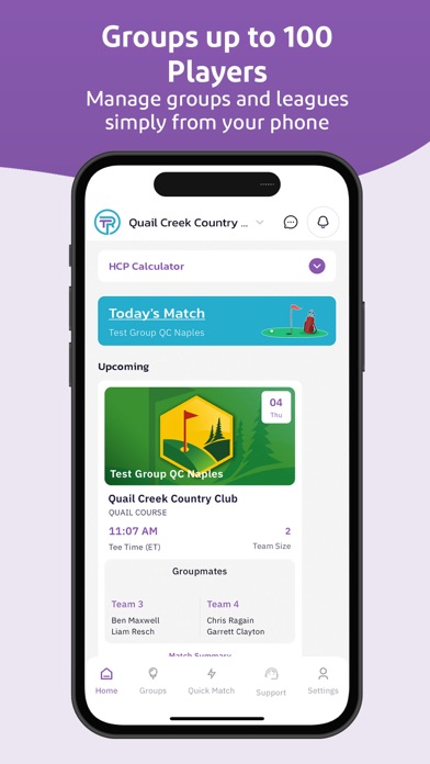 TeeRival Golf iPhone screenshot 4 - Sports app