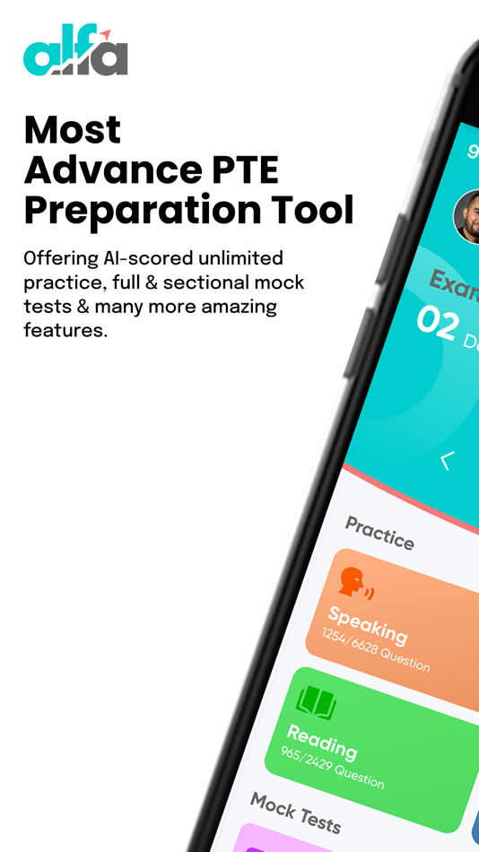 #1. PTE Practice & Tests - AlfaPTE (iOS) 由: Alfa Pty Ltd