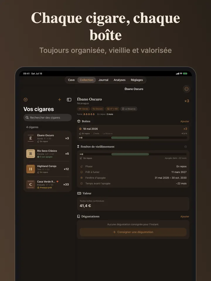 Cedary sur iPad : capture d’écran 5 sur 7