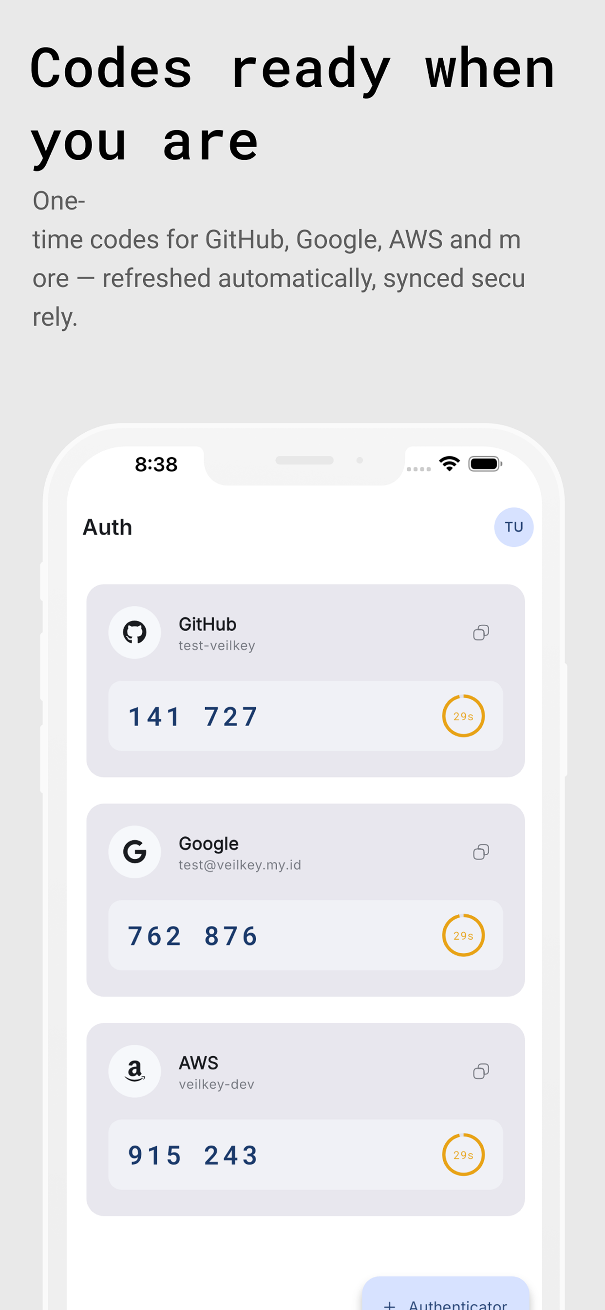 VeilKey – Password Manager screenshot 4