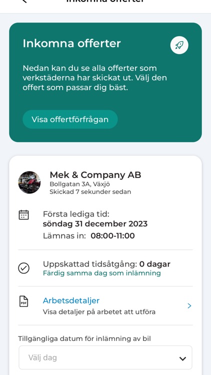 BilGo: Offerter på bilverkstad screenshot-3