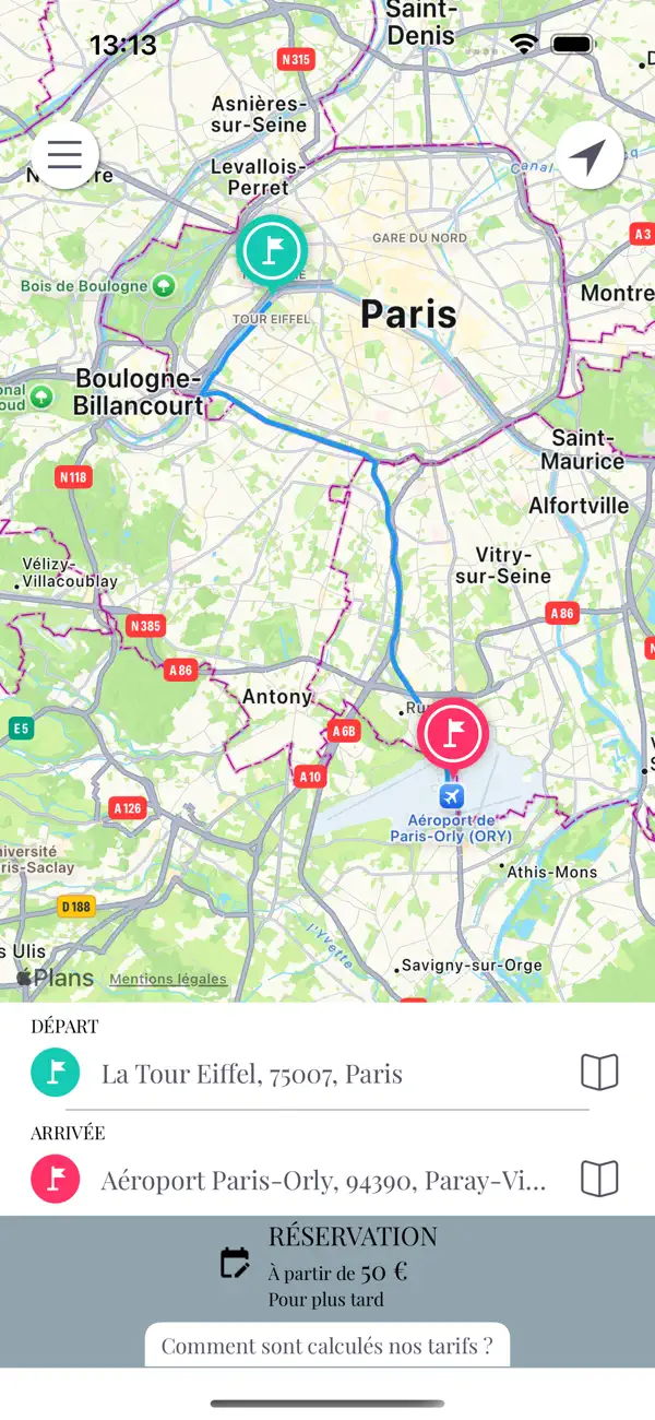 Screenshot #2 pour ALTRANSFERT VTC