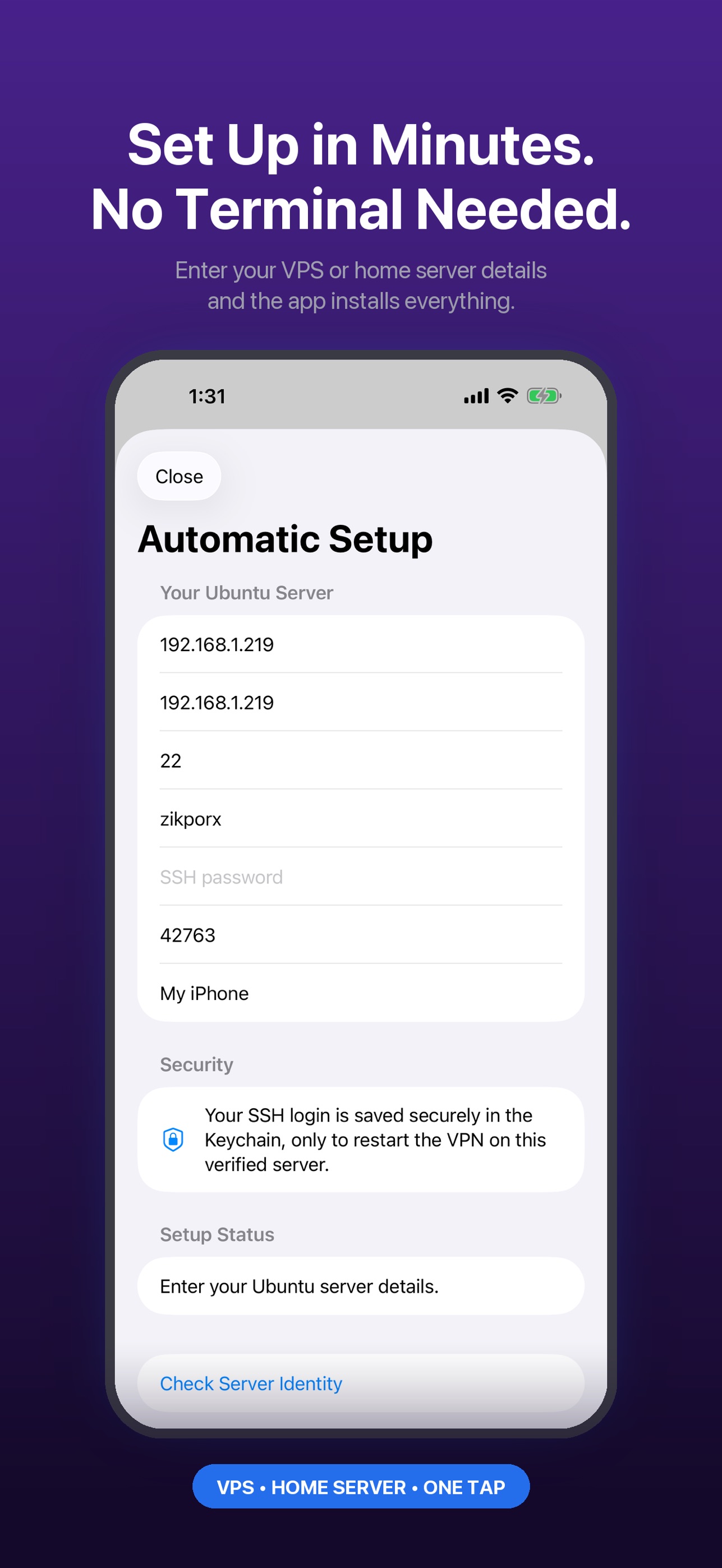 Screenshot 2 of Zikporx VPN: Self-Hosted