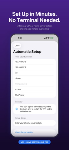 Zikporx VPN: Self-Hosted Screenshot 2 of 2