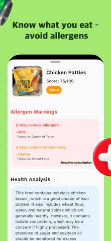 EatyAI iPhone screenshot