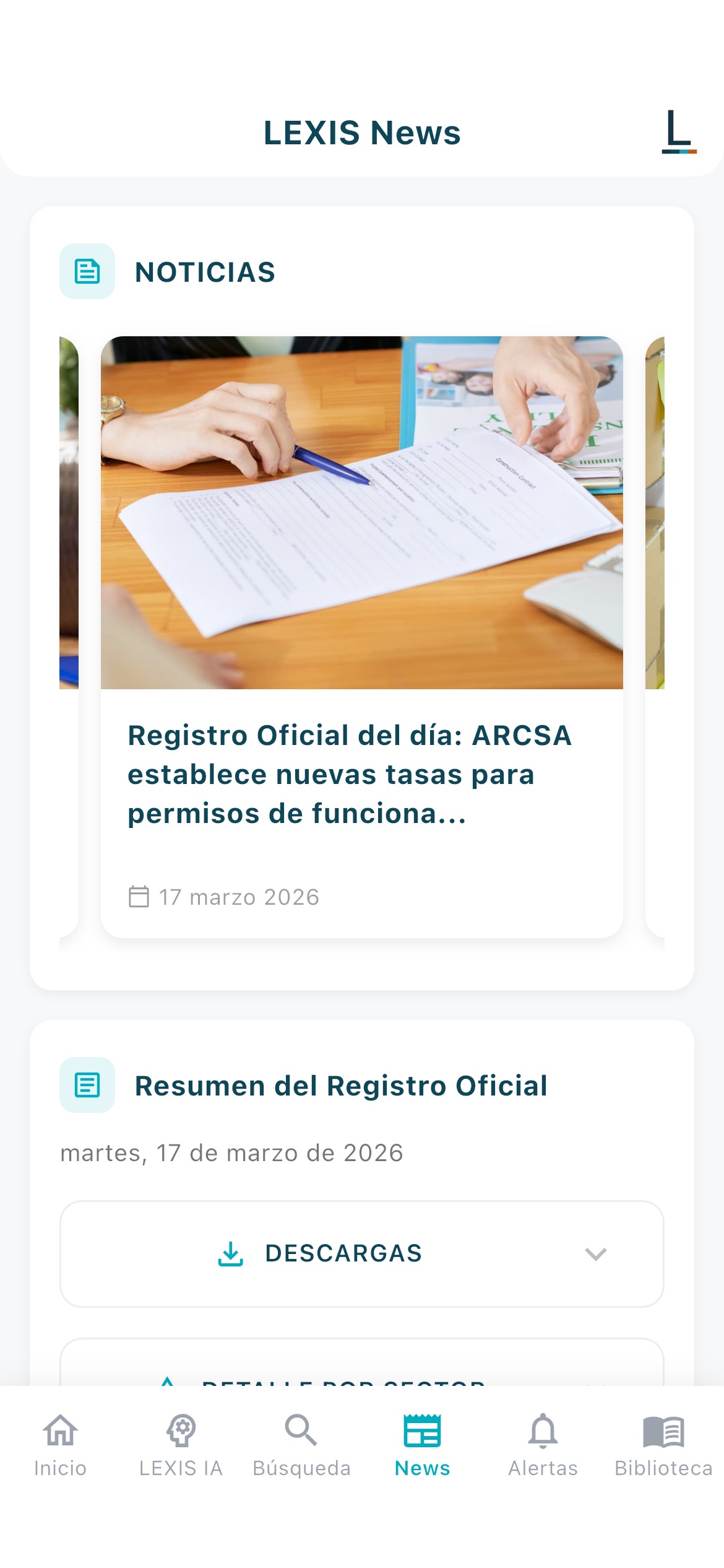 LEXIS Total App