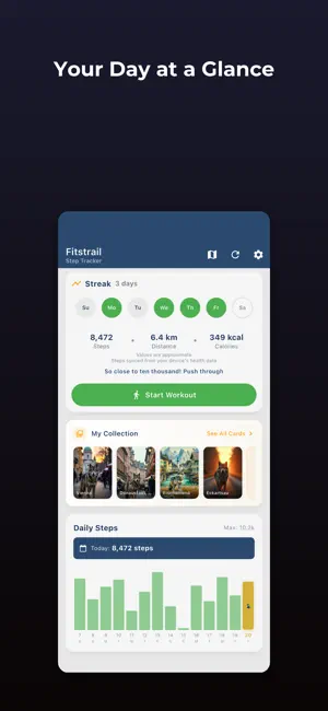 Fitstrail: Walk & Explore screenshot 1