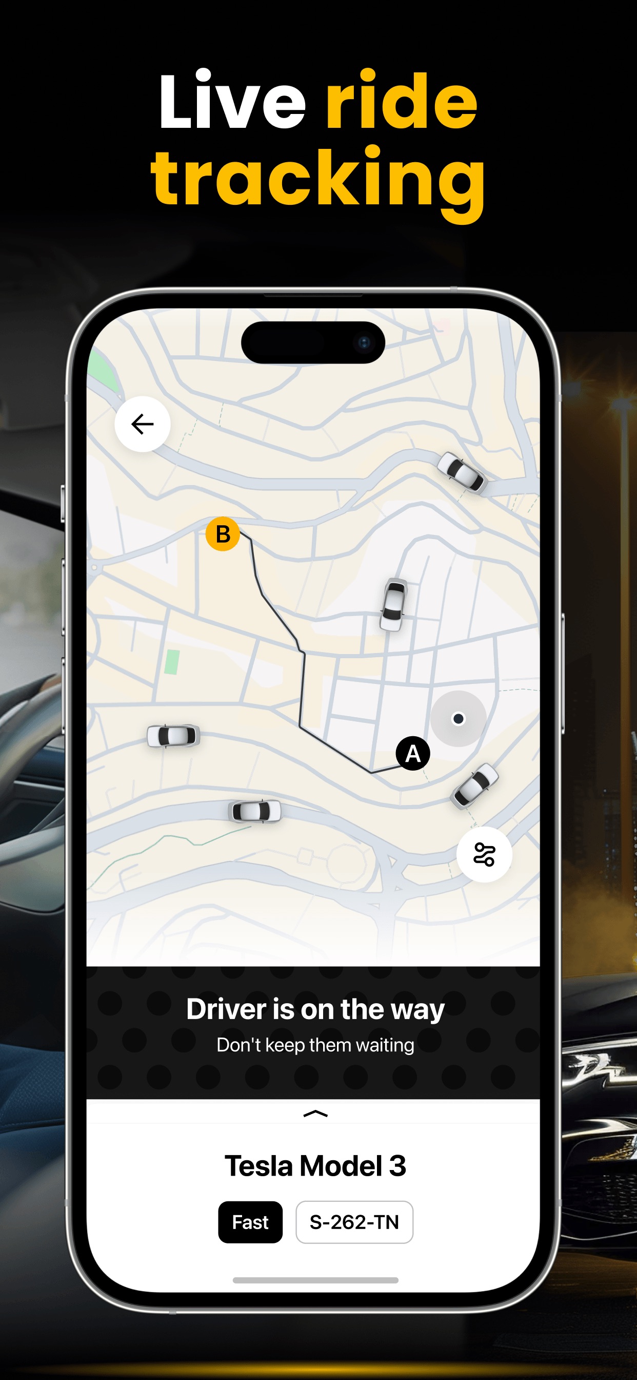 Screenshot 4 of FAST: Ride-booking app