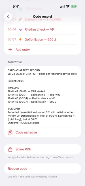 CodeScribe EMS screenshot 3