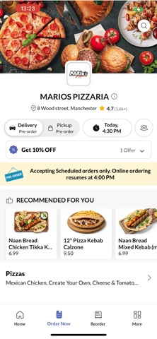 MARIOS PIZZARIA Screenshot 2 of 4