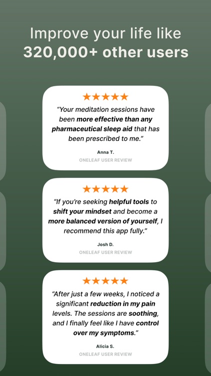 Oneleaf: Health & Relaxation screenshot-3