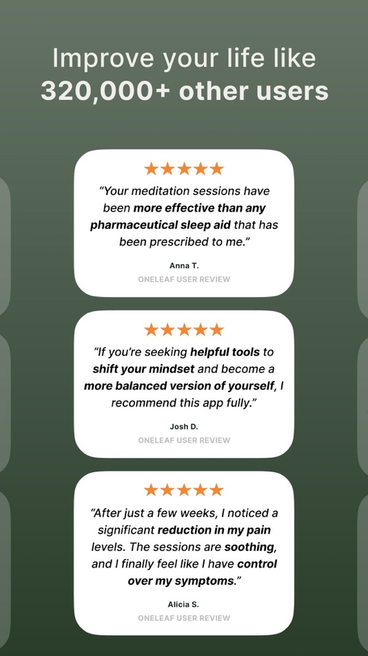 #4. Oneleaf: Health & Relaxation (iOS) 由: Oneleaf