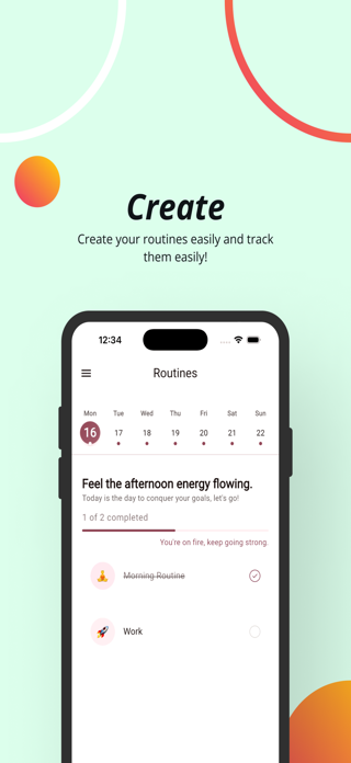 Ouroborosso | Routine App Screenshot 2 of 4