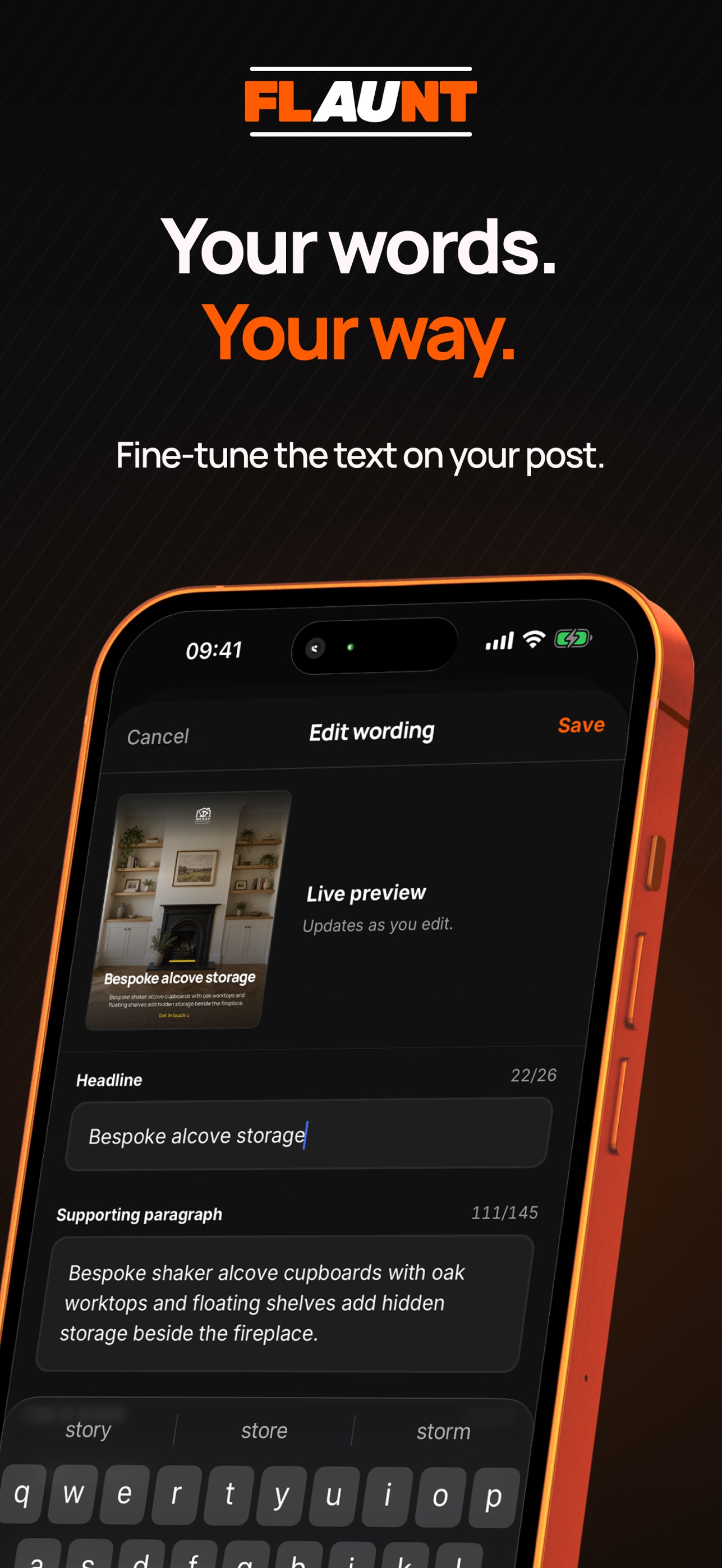 Screenshot 5 of Flaunt: Posts for Trades
