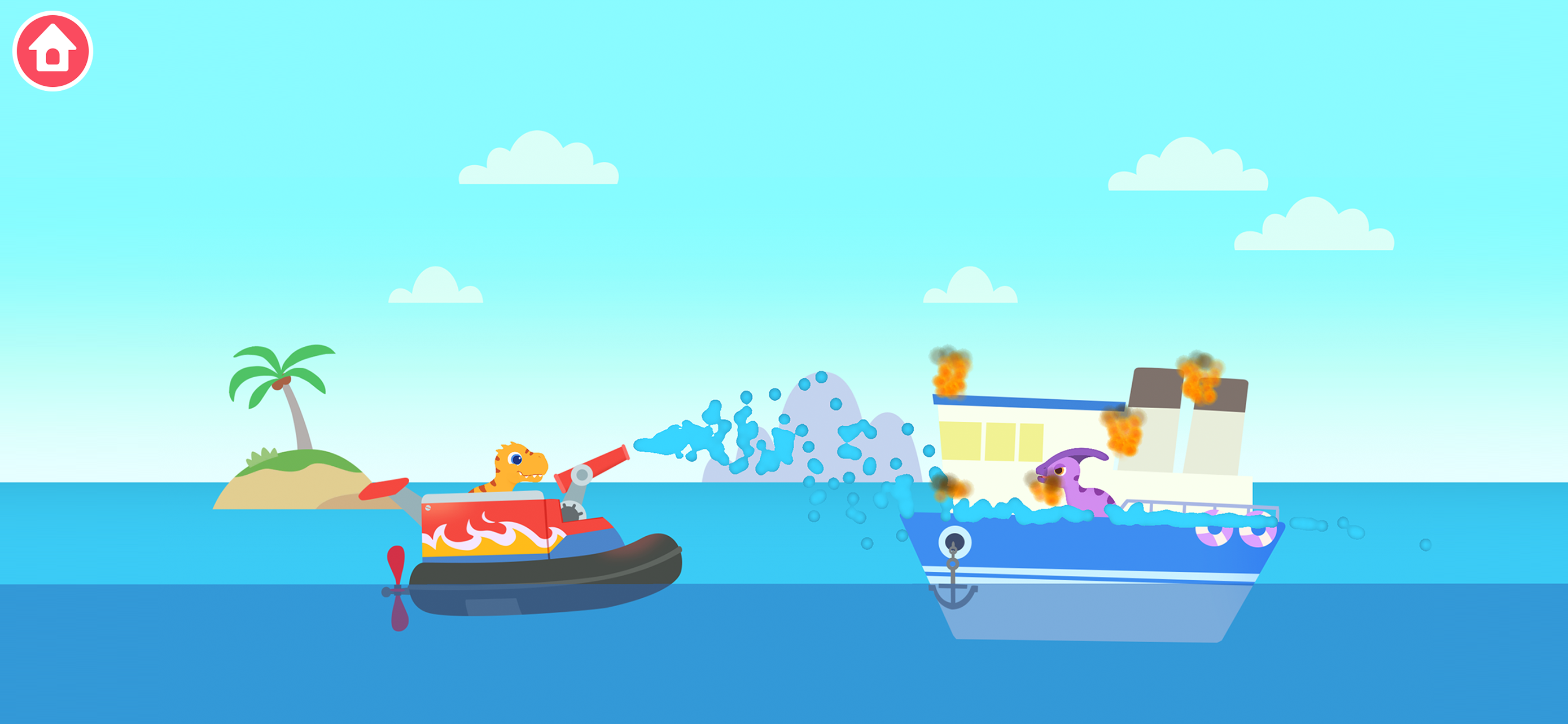 Dinosaur Patrol Boats Games screenshot 10