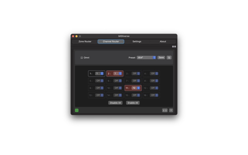 MIDIverse screenshot