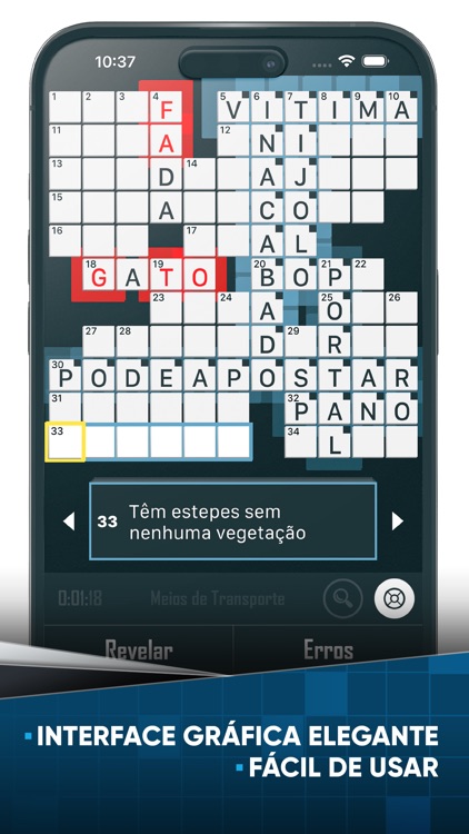 Palavras Cruzadas - Português screenshot-4
