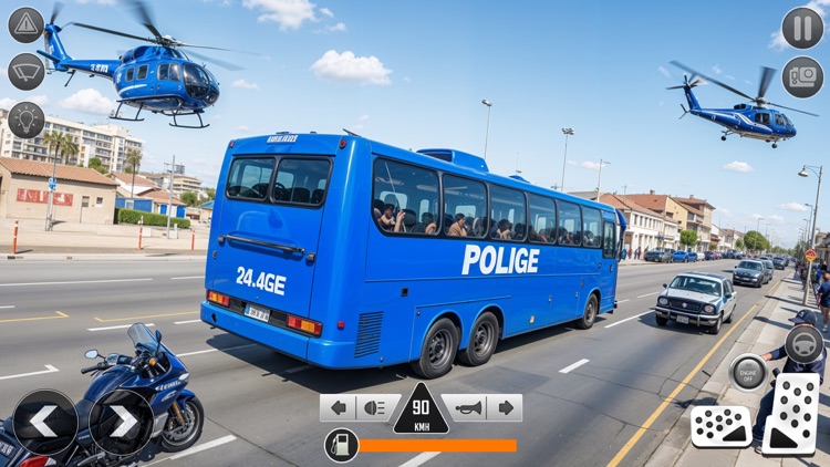 Police Bus Driving Simulator