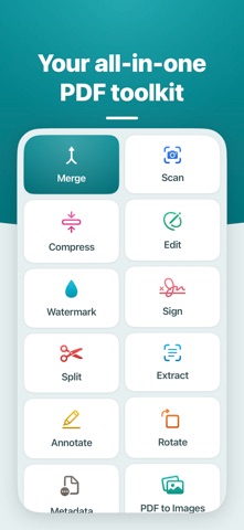 PDFWelder – PDF Merger Screenshot 1 of 10