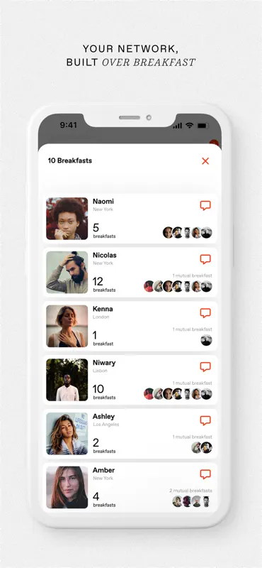 The Breakfast: meet new people screenshot 5 of 6
