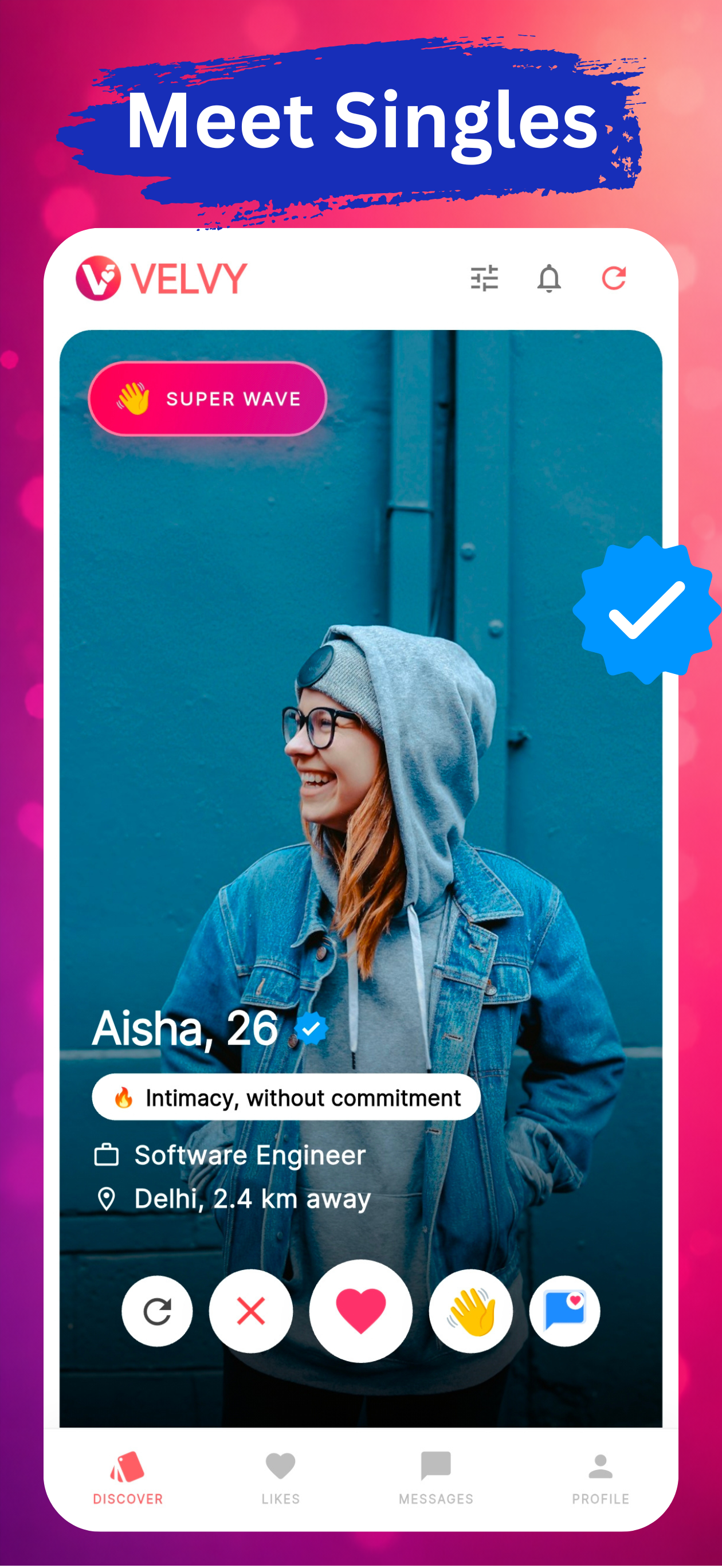 Velvy Dating App: Find Destiny screenshot 2