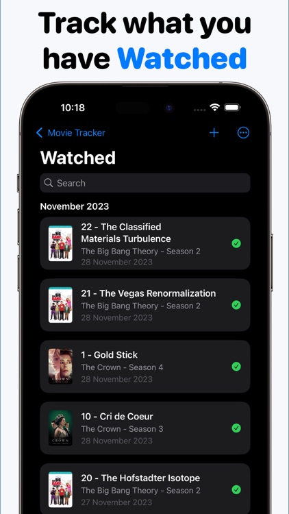 Movie Tracker: Watchlist screenshot-4
