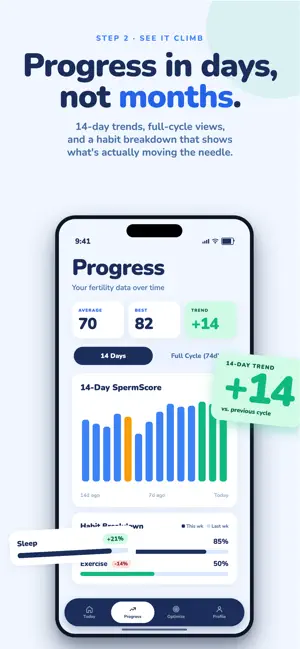 Finn: Sperm Health & Fertility screenshot 3