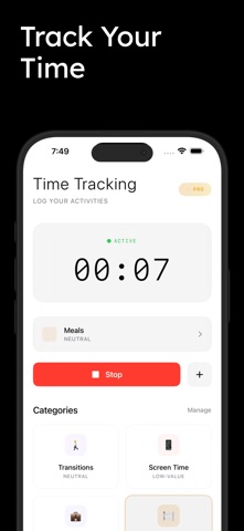 Life Time Tracker - Tymu screenshot