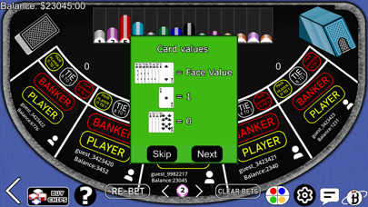 Baccarat Online - Live Casino Screenshot