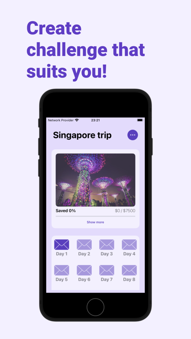 Screenshot #2 pour Savelope - Savings Challenge