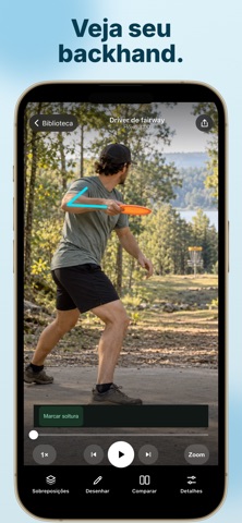 Disc Golf Draw: Técnica screenshot 1