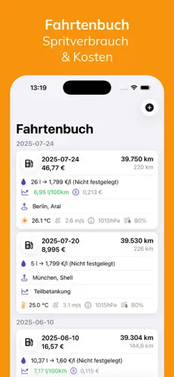 Screenshot von Fuelio: Tanken App,Spritpreise auf dem iPhone 3