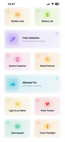 Sensor Toolkit – Smart Tools screenshot