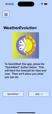 WeatherEvolution screenshot