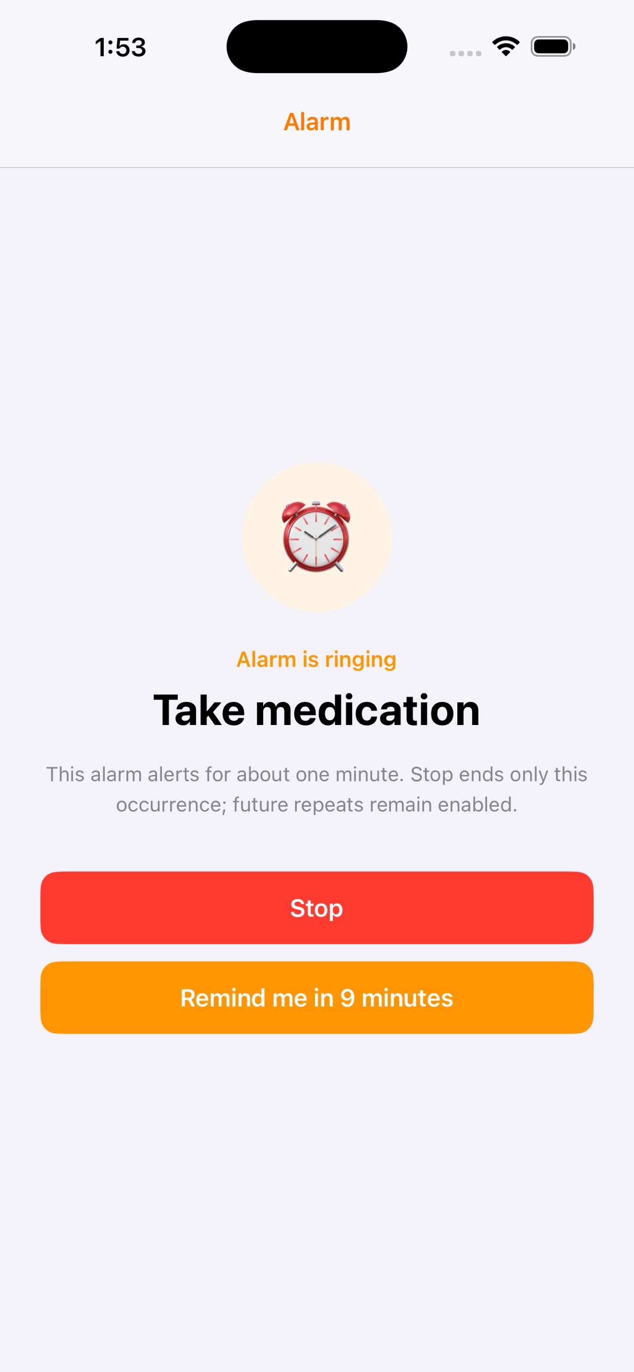 Screenshot 4 of RemindClock: Reminder Alarm