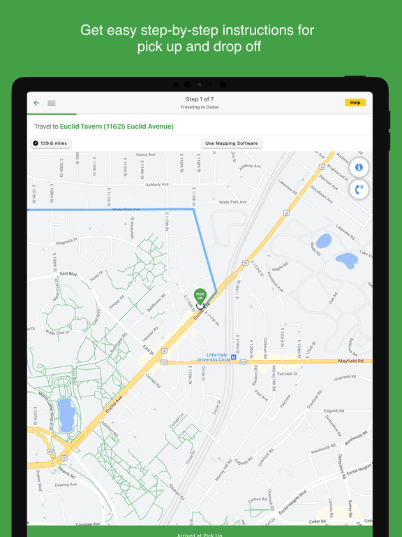 Hunger Network Food Rescue iPad screenshot 4 - Food & Drink app