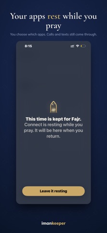 ImanKeeper: Prayer Lock Screenshot 1 of 10