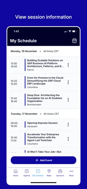 SAPinsider Events screenshot 3