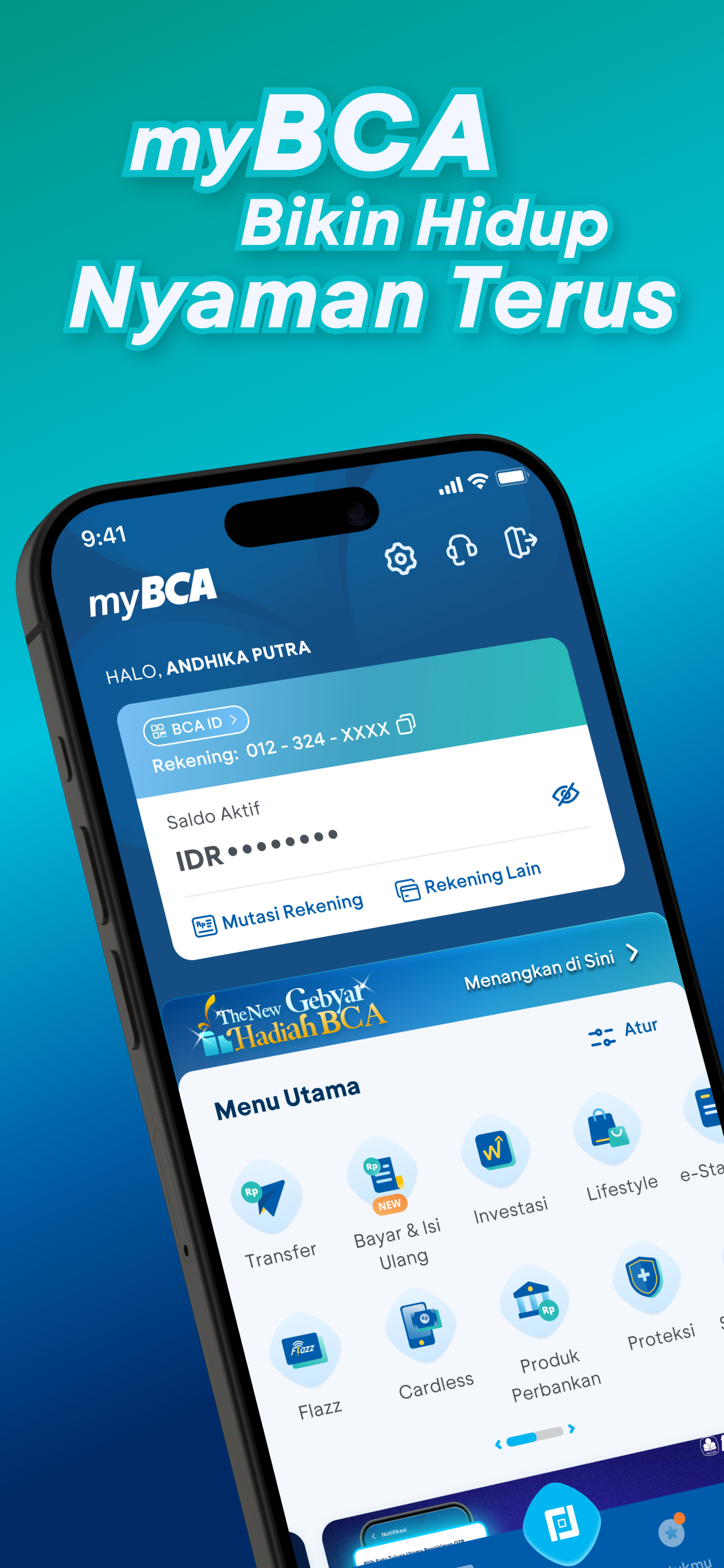 myBCA: New BCA Banking Apps